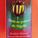 Graines de Nigelle - huile naturelle, pure, pressé à froid