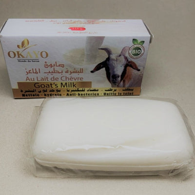 savon au lait de chèvre bio du Maroc