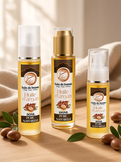 Huile d'Argan Bio Coopérative 100% pure. Nutrition et réparation capillaire /peau
