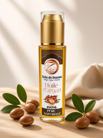Huile d'Argan Bio Coopérative 100% pure. Nutrition et réparation capillaire /peau