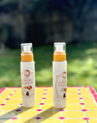 Lait Corporel Argan, Jasmin ou Fleurs d'Oranger