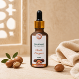 Huile d'Argan Bio Coopérative 100% pure. Nutrition et réparation capillaire /peau