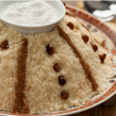 Couscous sucré - 16€ la portion