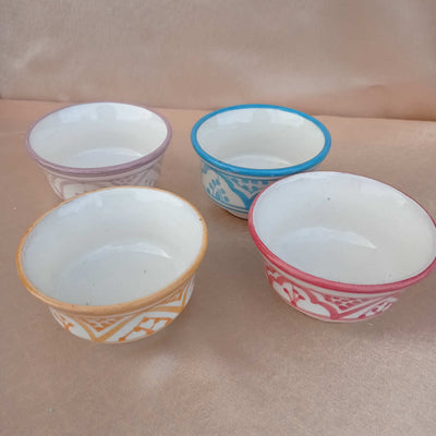 bol oriental, pot pour préparation de masque