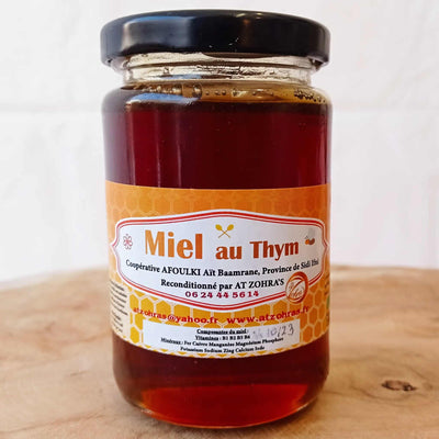 Miel bio au Thym, du Maroc