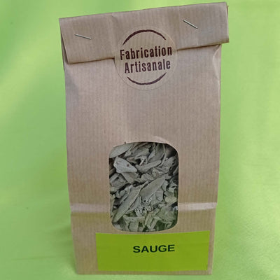 Sauge en sachet pour tisane - plante aromatique du Maroc