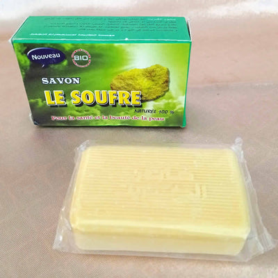 Savon le soufre, sébo-régulateur, idéal pour l'eczéma, le psoriasis, l'acné